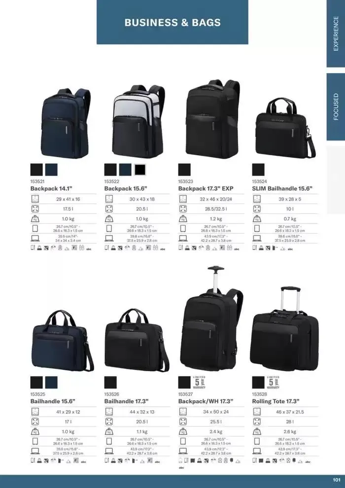 Samsonite Product catalogue 2025 du 23 décembre au 31 décembre 2025 - Catalogue page 4
