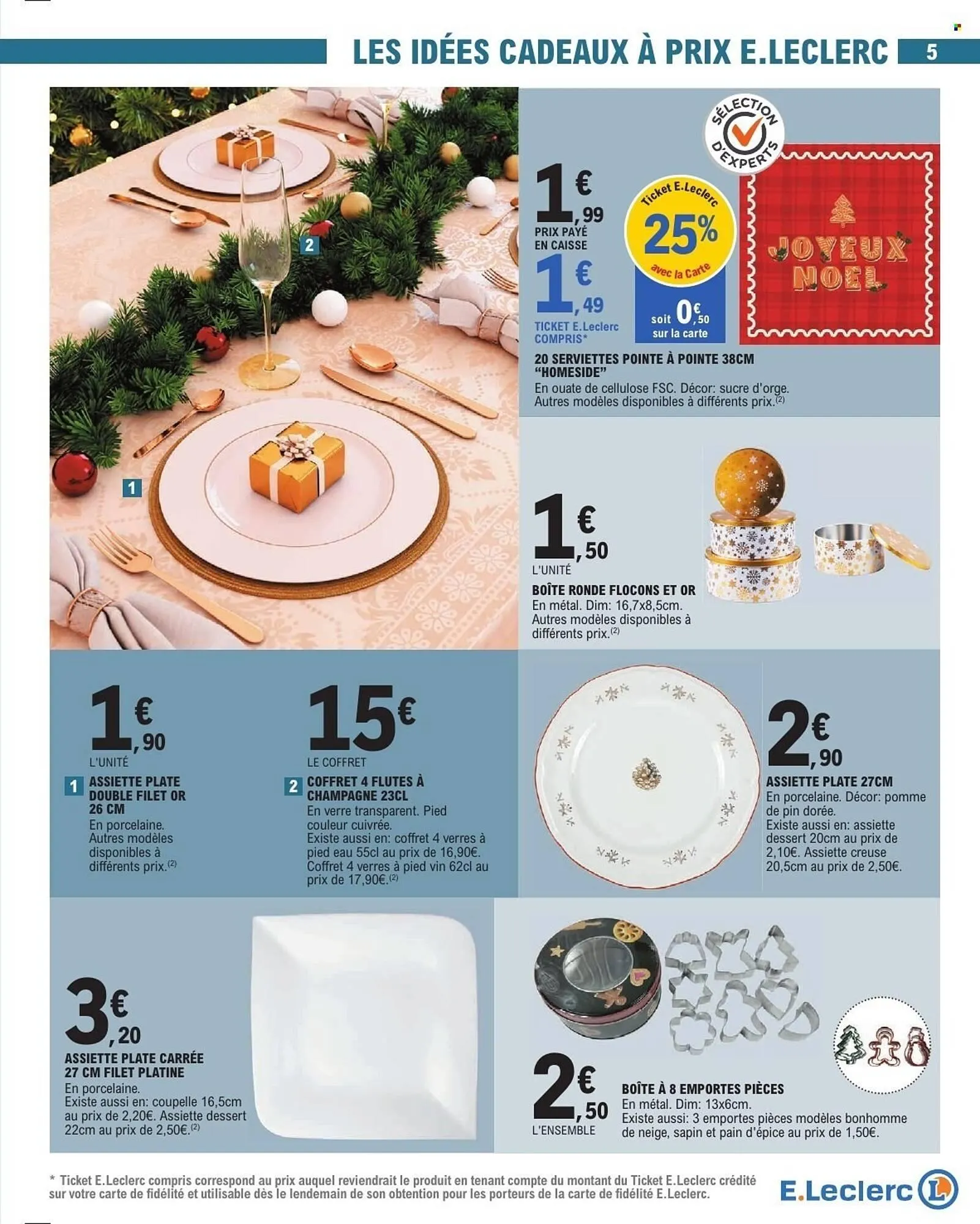Catalogue E.Leclerc du 25 novembre au 6 décembre 2025 - Catalogue page 5
