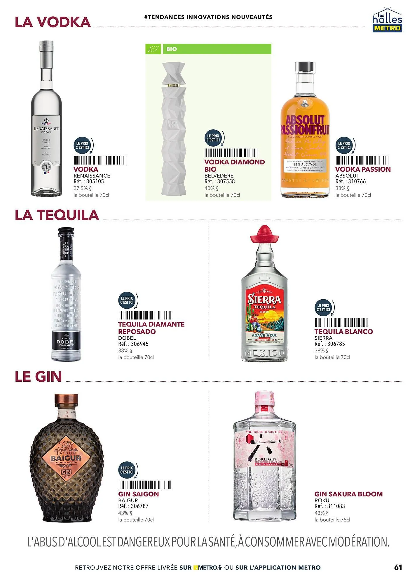 Catalogue METRO du 19 juin au 31 décembre 2025 - Catalogue page 61