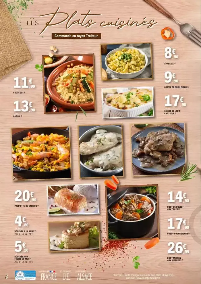 Carte traiteur generale du 8 avril au 31 décembre 2025 - Catalogue page 6