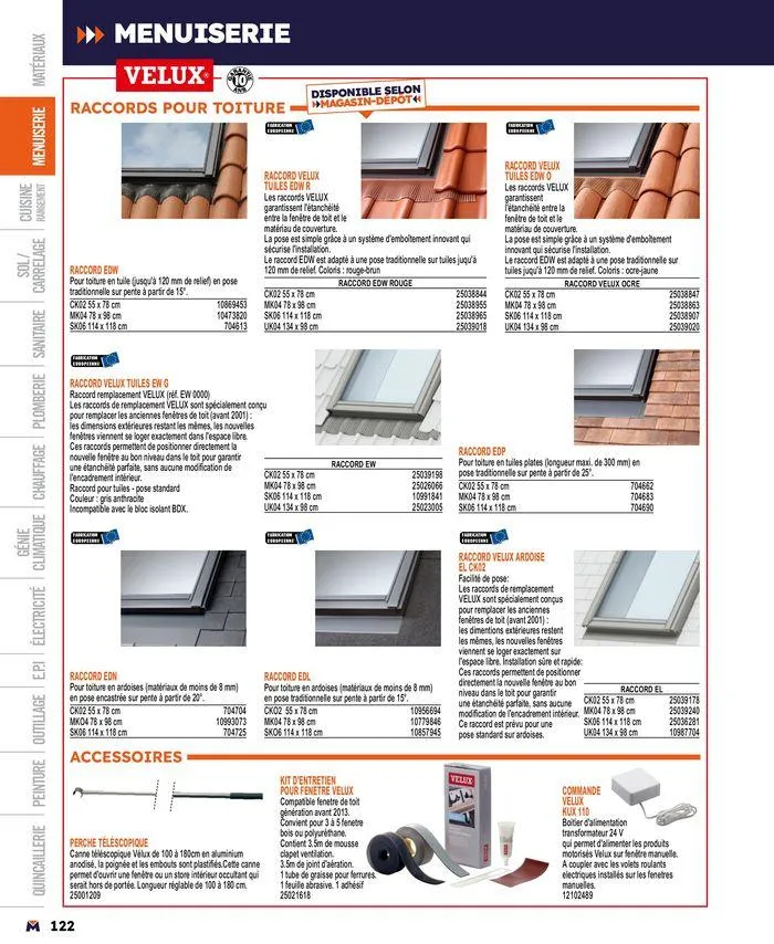 Guide produits 2024 du 15 mars au 31 décembre 2024 - Catalogue page 122