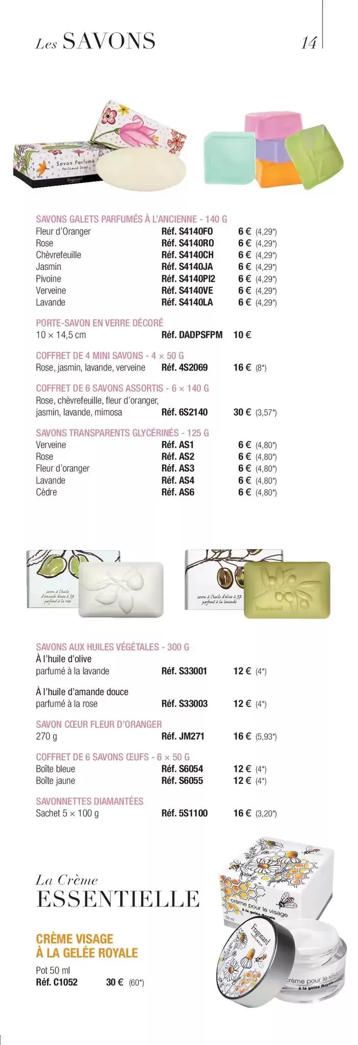 TARIF GÉNÉRAL 2025 du 6 janvier au 31 mars 2025 - Catalogue page 14