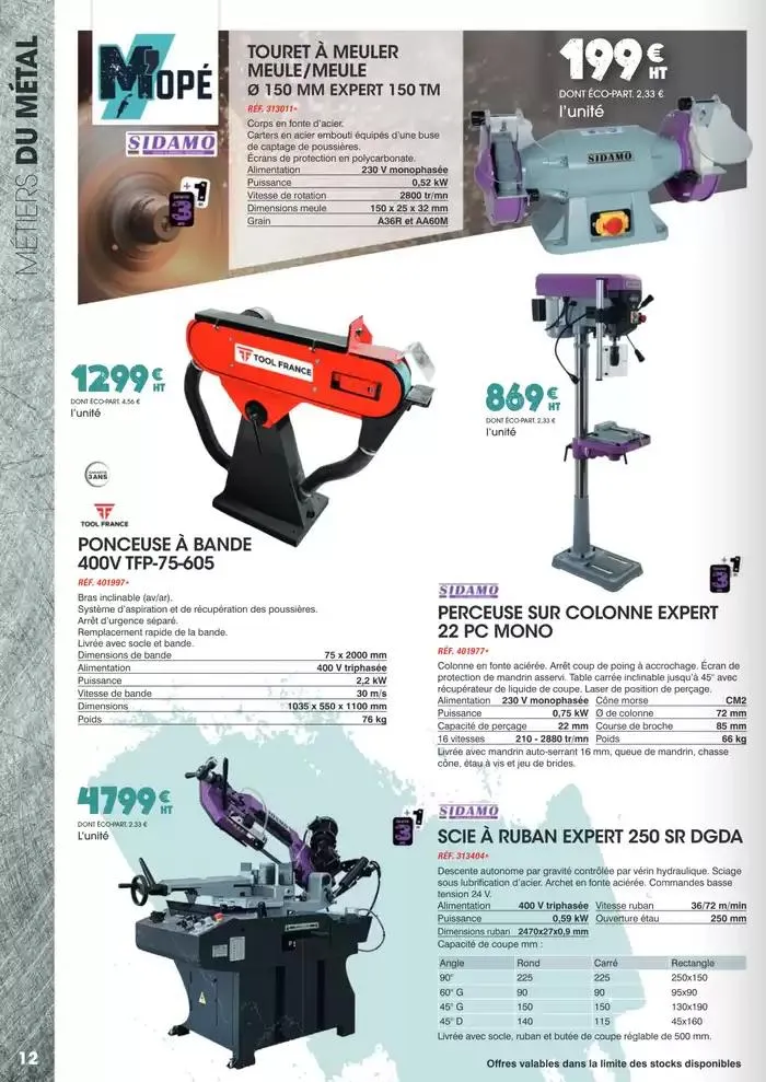 M'ope Industrie & Collectivite du 12 mai au 21 juin 2025 - Catalogue page 12