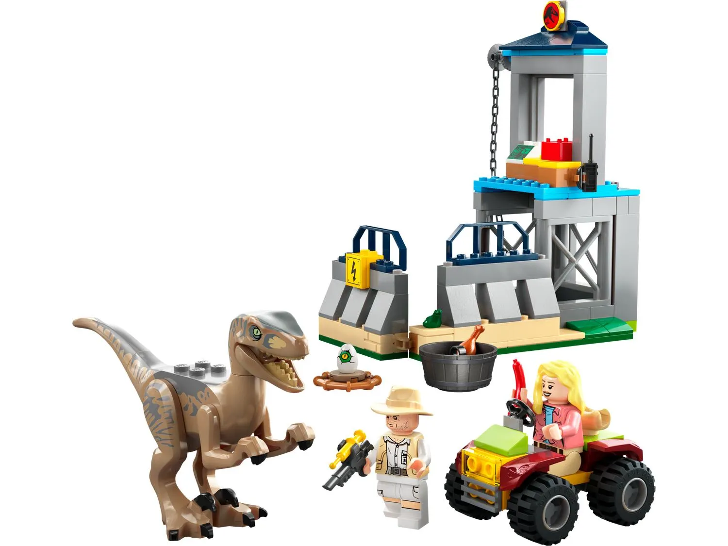 LEGO® Jurassic Park L'évasion du vélociraptor