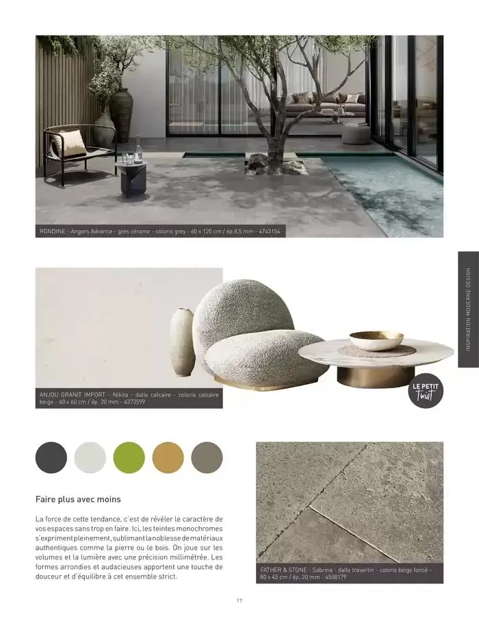 Guide Terrasse 2025 du 1 janvier au 31 décembre 2025 - Catalogue page 17