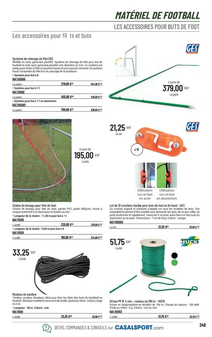 ÉQUIPEMENT SPORTIF du 6 mars au 31 décembre 2025 - Catalogue page 221