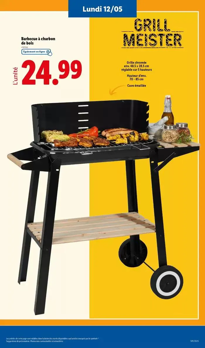 Chez Lidl, retrouvez des accessoires pour la cuisine, le bureau et bien plus encore ! du 8 mai au 12 mai 2025 - Catalogue page 23