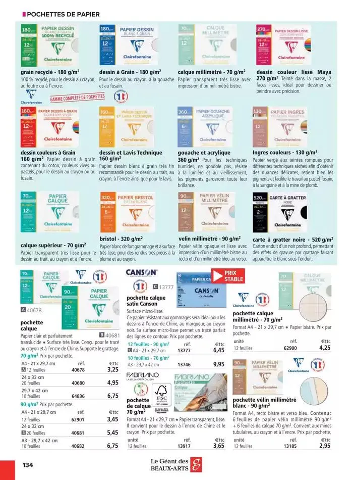 Catalogue Le Géant des Beaux-Arts du 6 janvier au 31 décembre 2025 - Catalogue page 40