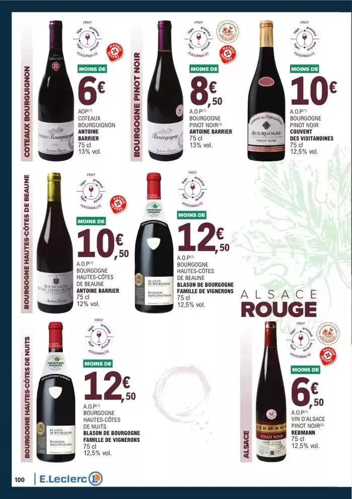 GUIDES DES VINS 2024/2025 du 1 avril au 31 décembre 2025 - Catalogue page 127