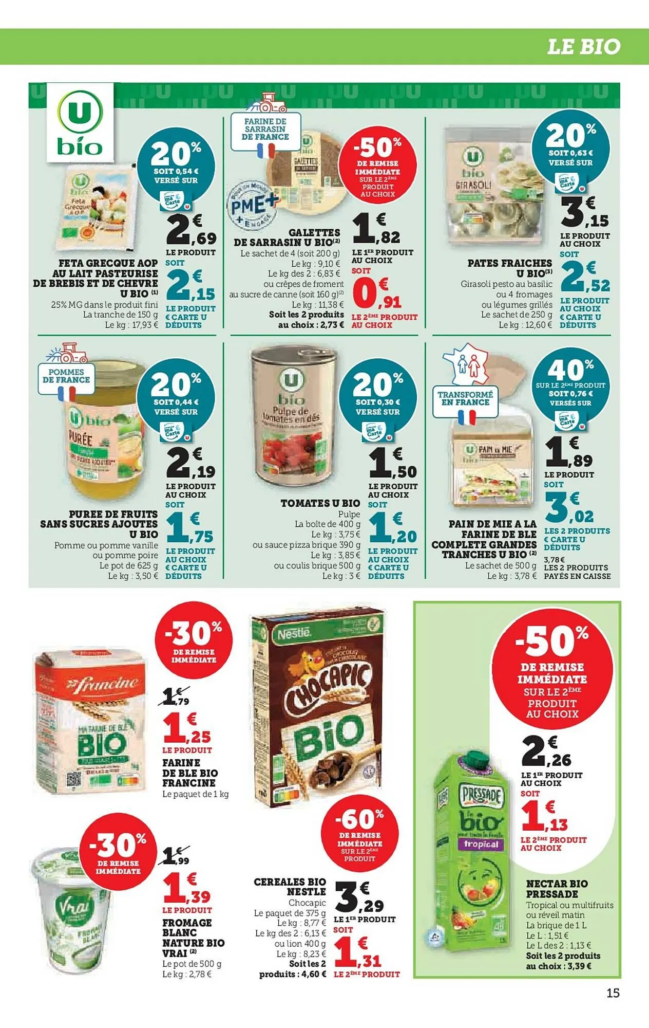 Catalogue Super U du 23 avril au 4 mai 2025 - Catalogue page 15