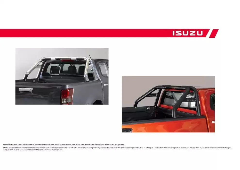 ISUZU SPACE N60B Accessoires du 15 octobre au 15 octobre 2025 - Catalogue page 36