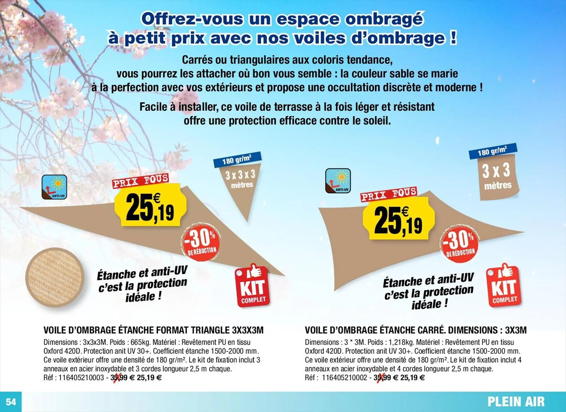 Catalogue Outiror du 4 juillet au 31 juillet 2023 - Catalogue page 54