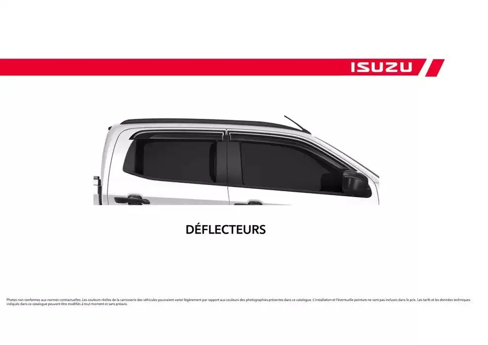 ISUZU SPACE N60B Accessoires du 15 octobre au 15 octobre 2025 - Catalogue page 80