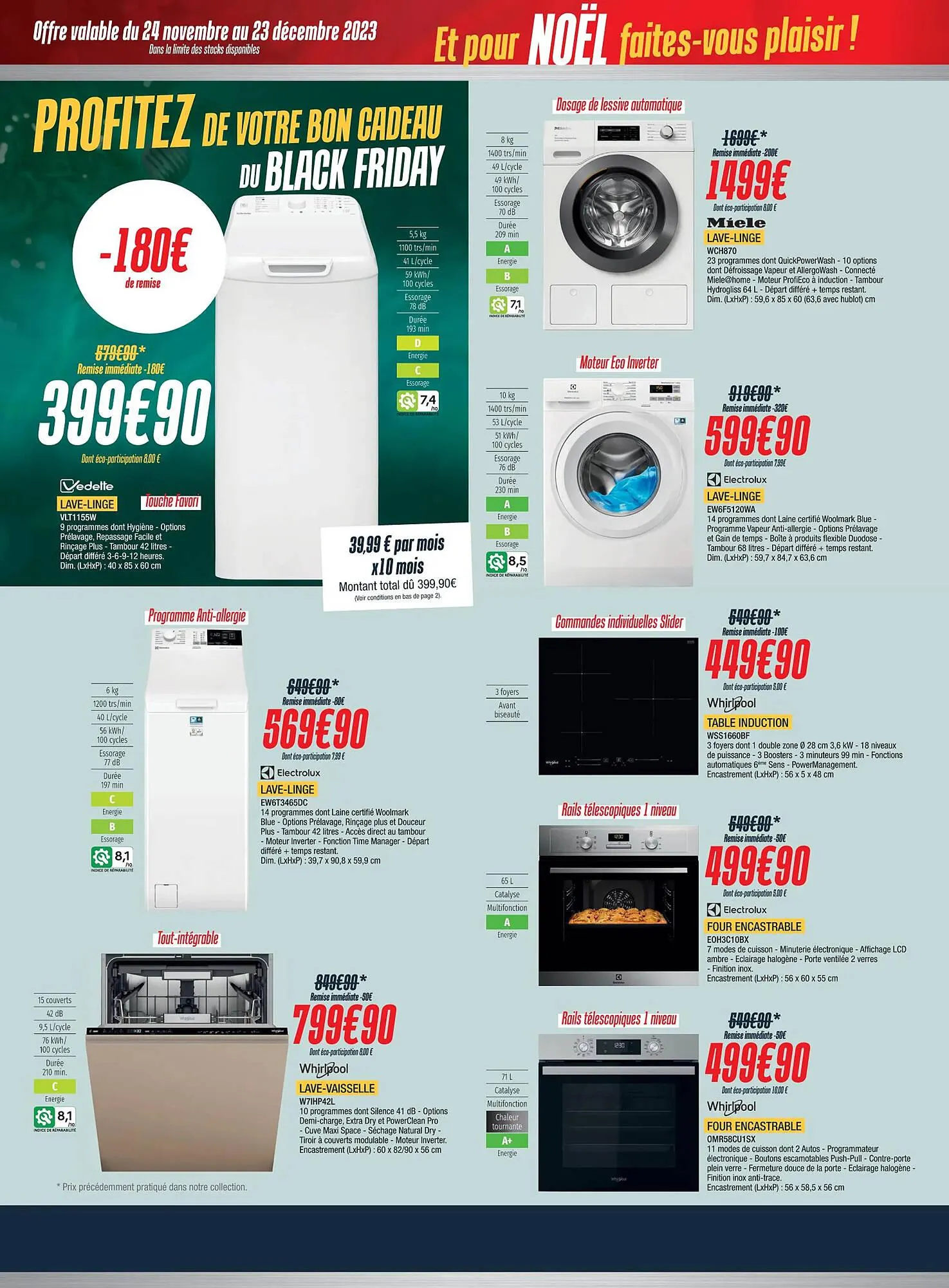 Catalogue Proxi Confort du 24 novembre au 2 décembre 2023 - Catalogue page 4