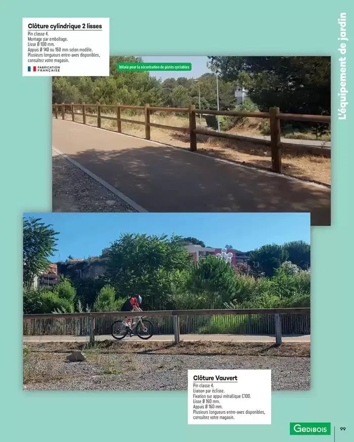 Aménagements Extérieurs 2025 du 1 janvier au 31 décembre 2025 - Catalogue page 99