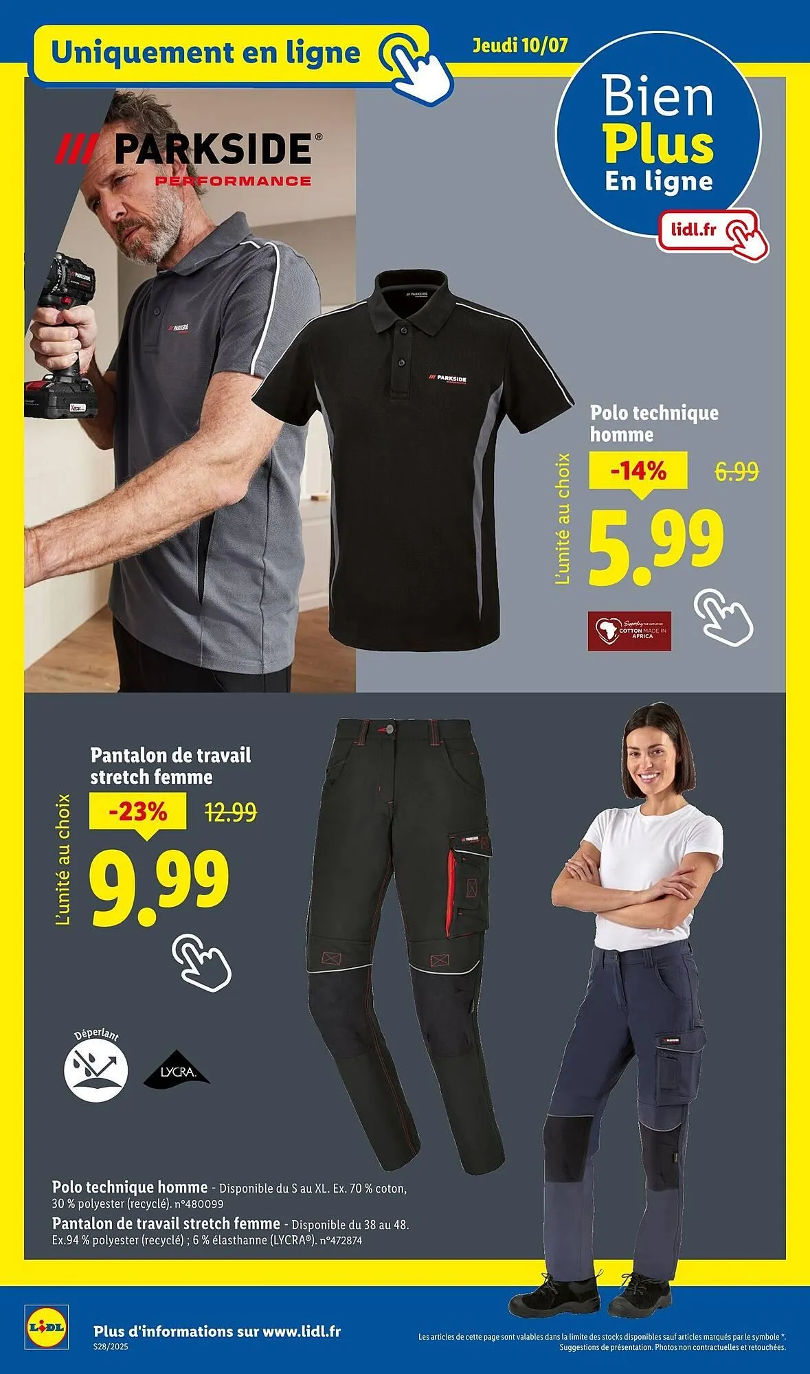 Catalogue Lidl du 10 juillet au 14 juillet 2025 - Catalogue page 14