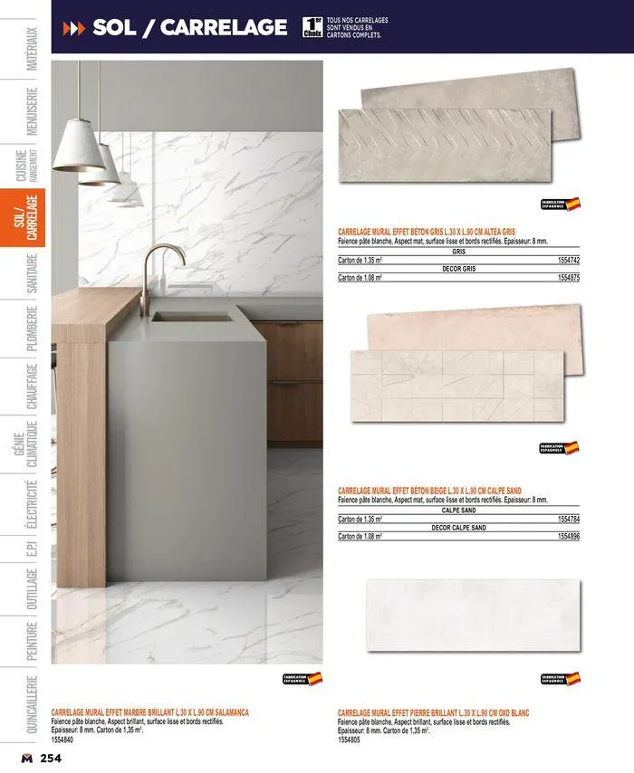 Guide produits 2024 du 15 mars au 31 décembre 2024 - Catalogue page 254
