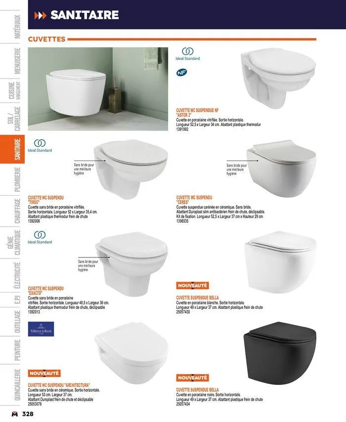 Guide produits 2024 du 15 mars au 31 décembre 2024 - Catalogue page 328