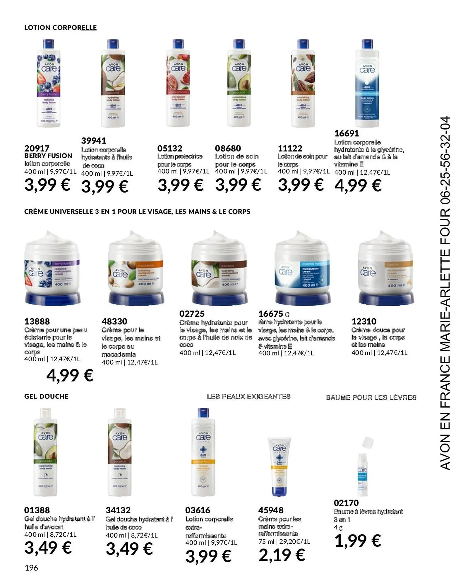 Catalogue AVON du 1 novembre au 30 novembre 2023 - Catalogue page 195