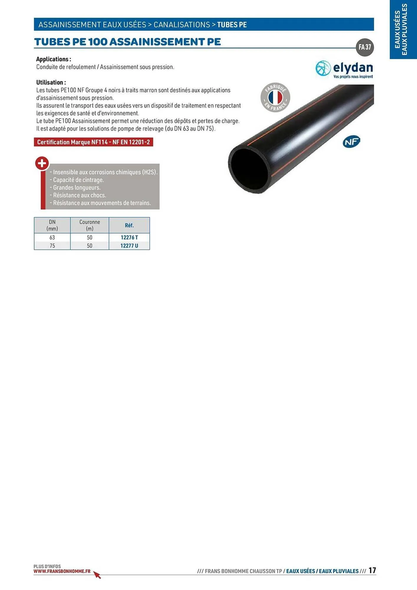 Catalogue Chausson Matériaux du 24 septembre au 31 décembre 2025 - Catalogue page 17