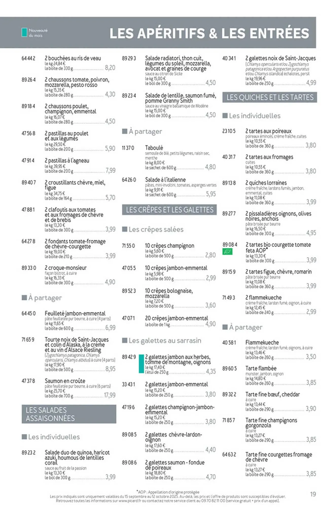 Catalogue Picard du 15 septembre au 16 novembre 2025 - Catalogue page 19