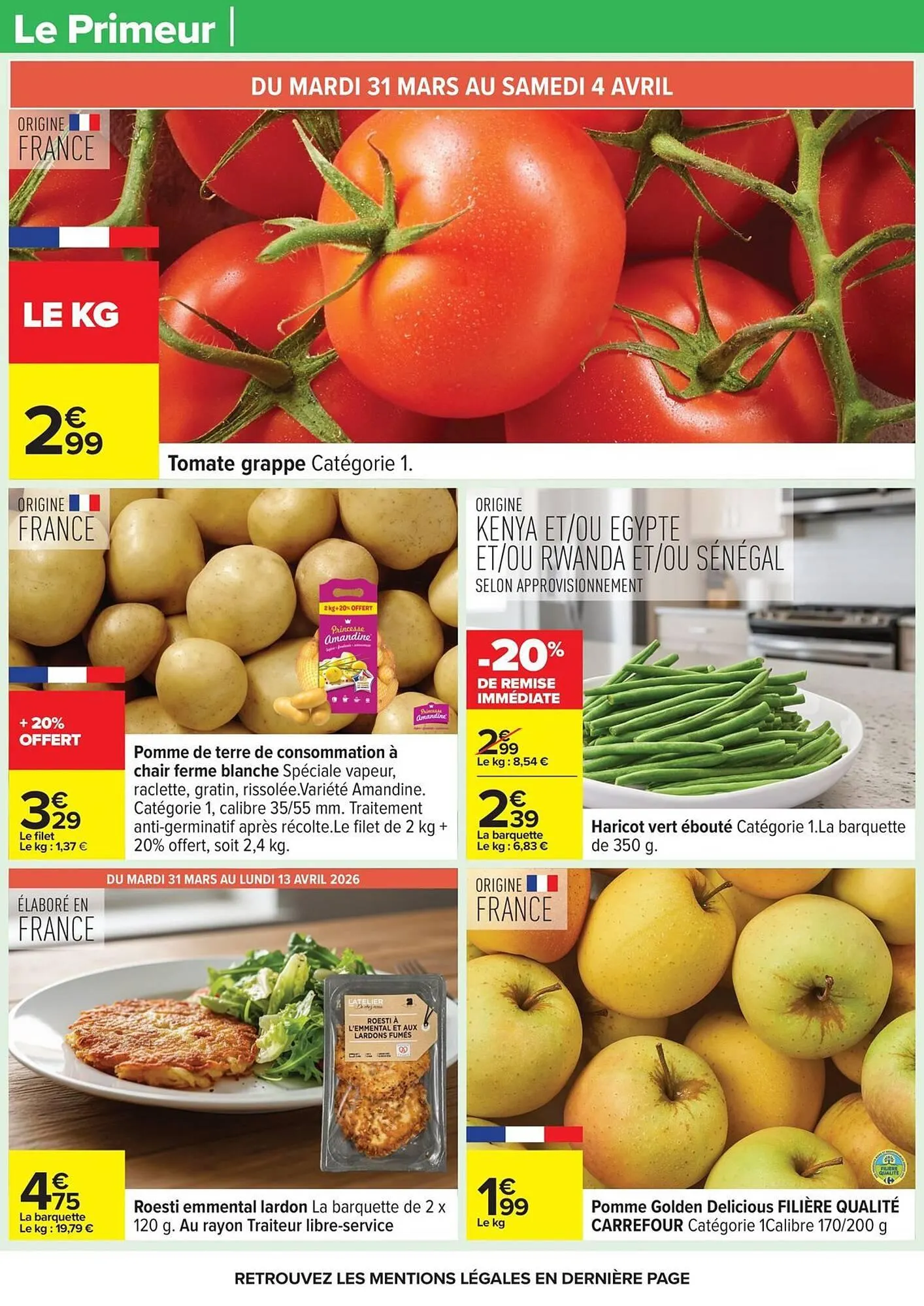 Catalogue Carrefour du 31 mars au 13 avril 2026 - Catalogue page 20