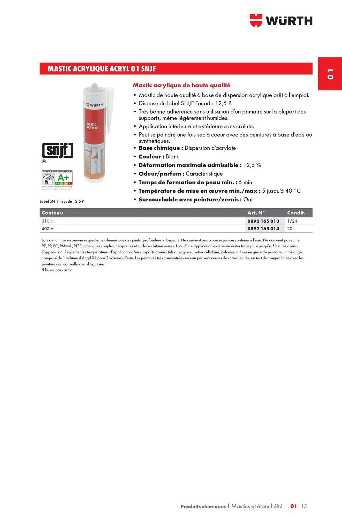 Catalogue Würth du 12 mai au 31 décembre 2025 - Catalogue page 23