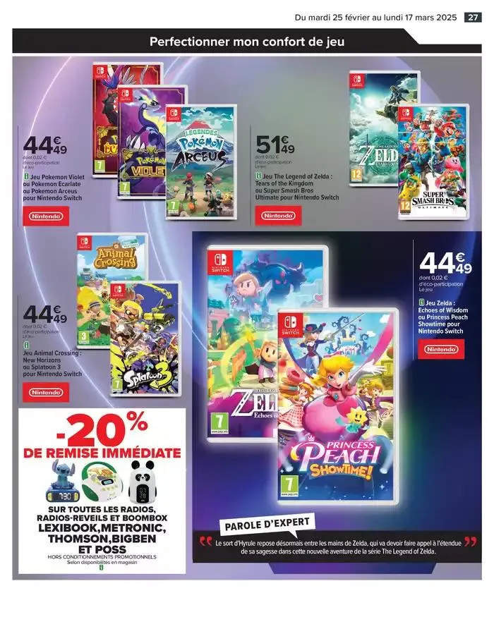 FAITES ENTRER LA NOUVEAUTÉ DANS LA MAISON ! du 25 février au 17 mars 2025 - Catalogue page 29