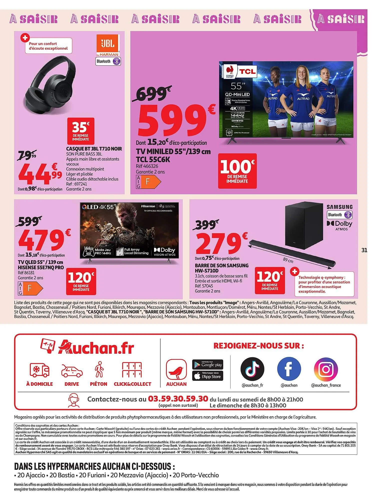 Catalogue Auchan du 9 juillet au 5 août 2025 - Catalogue page 31