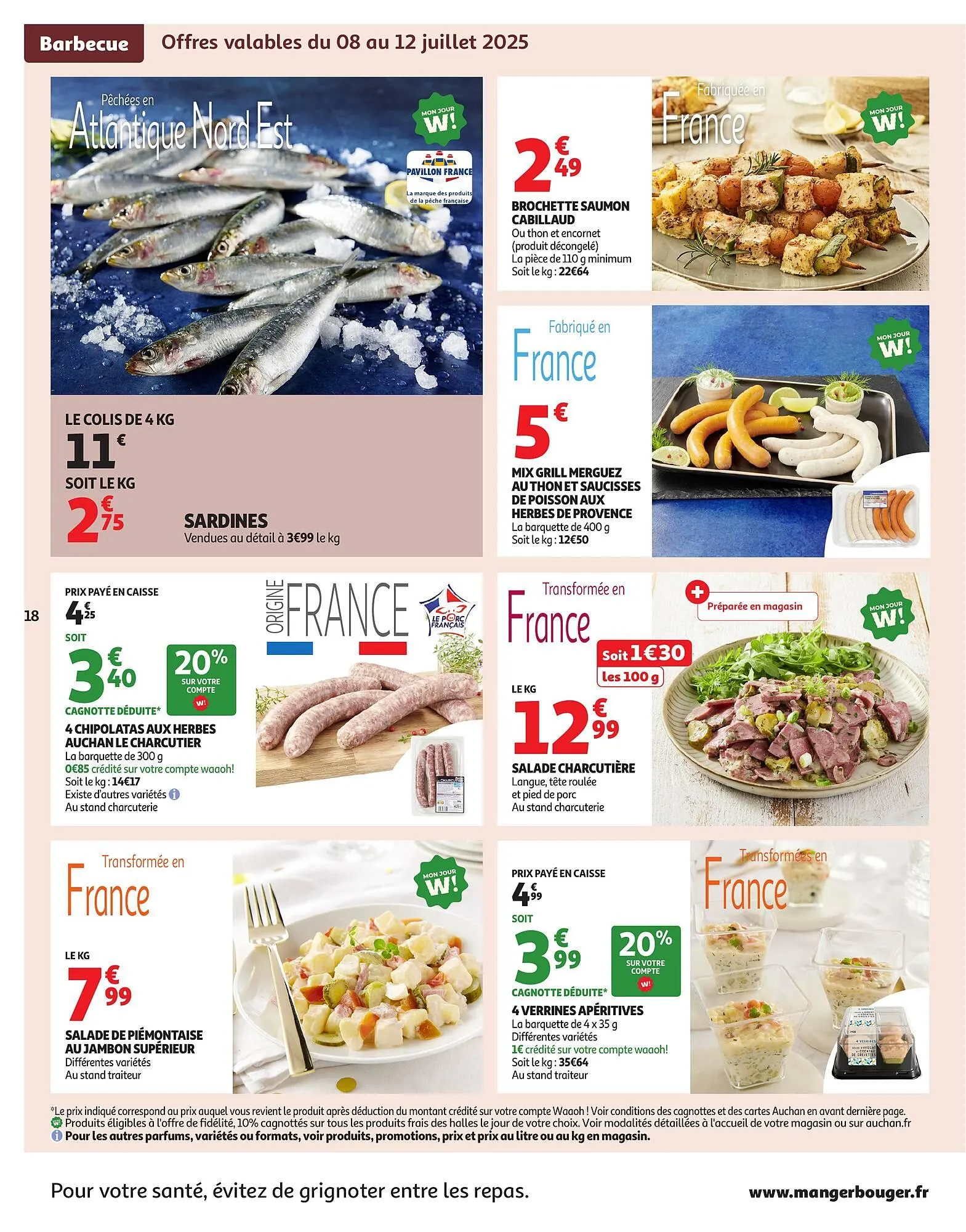 Catalogue Auchan du 8 juillet au 20 juillet 2025 - Catalogue page 18