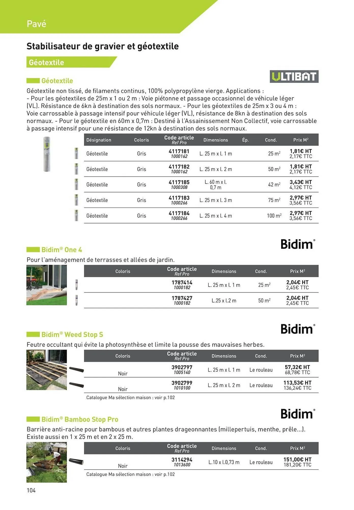 Catalogue Point P du 19 août au 1 janvier 2026 - Catalogue page 104