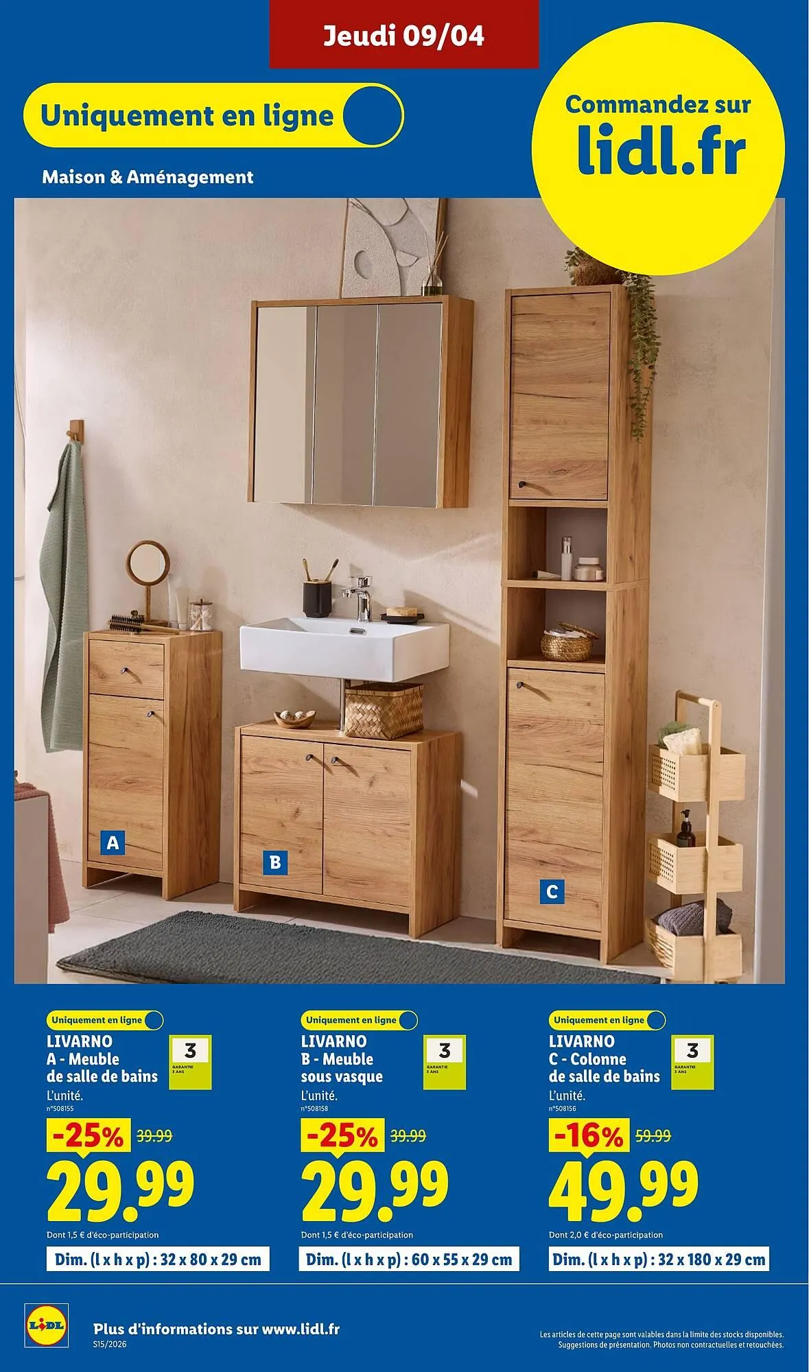 Catalogue Lidl du 9 avril au 15 avril 2026 - Catalogue page 50