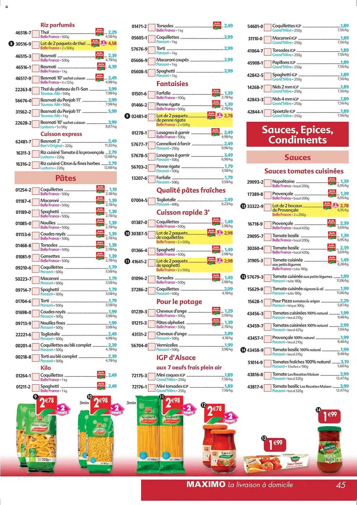 Catalogue Maximo du 7 juillet au 3 août 2025 - Catalogue page 45