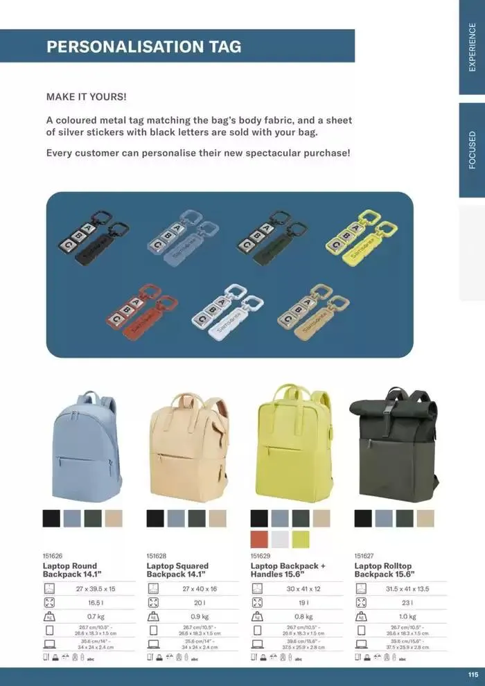 Samsonite Product catalogue 2025 du 23 décembre au 31 décembre 2025 - Catalogue page 19