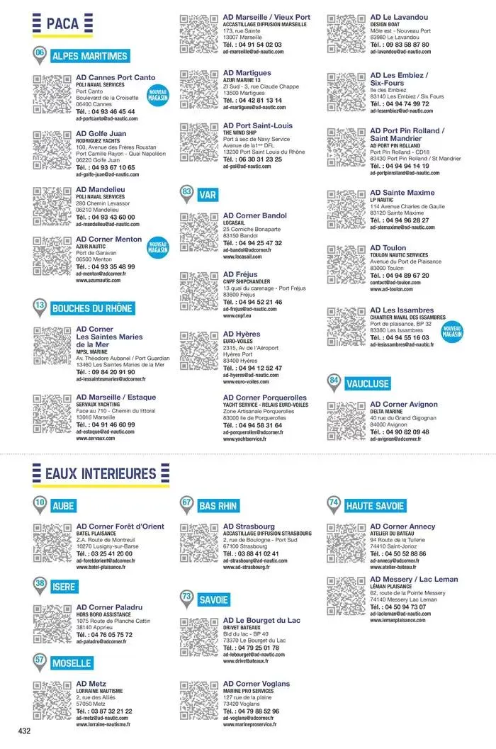 Catalogue Accastillage Diffusion 2025 du 1 janvier au 31 décembre 2025 - Catalogue page 434