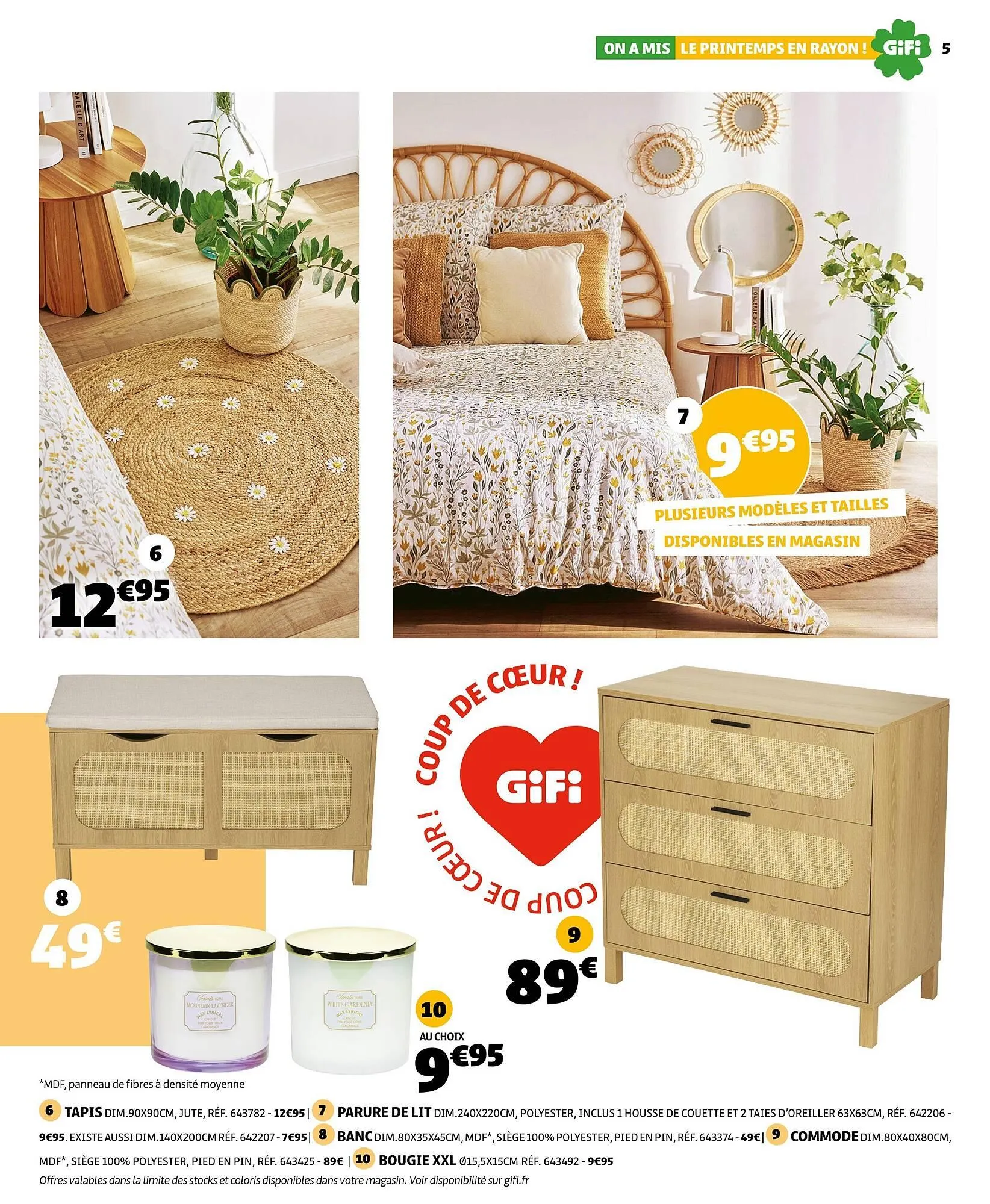 Catalogue Gifi du 10 mars au 30 mars 2026 - Catalogue page 5