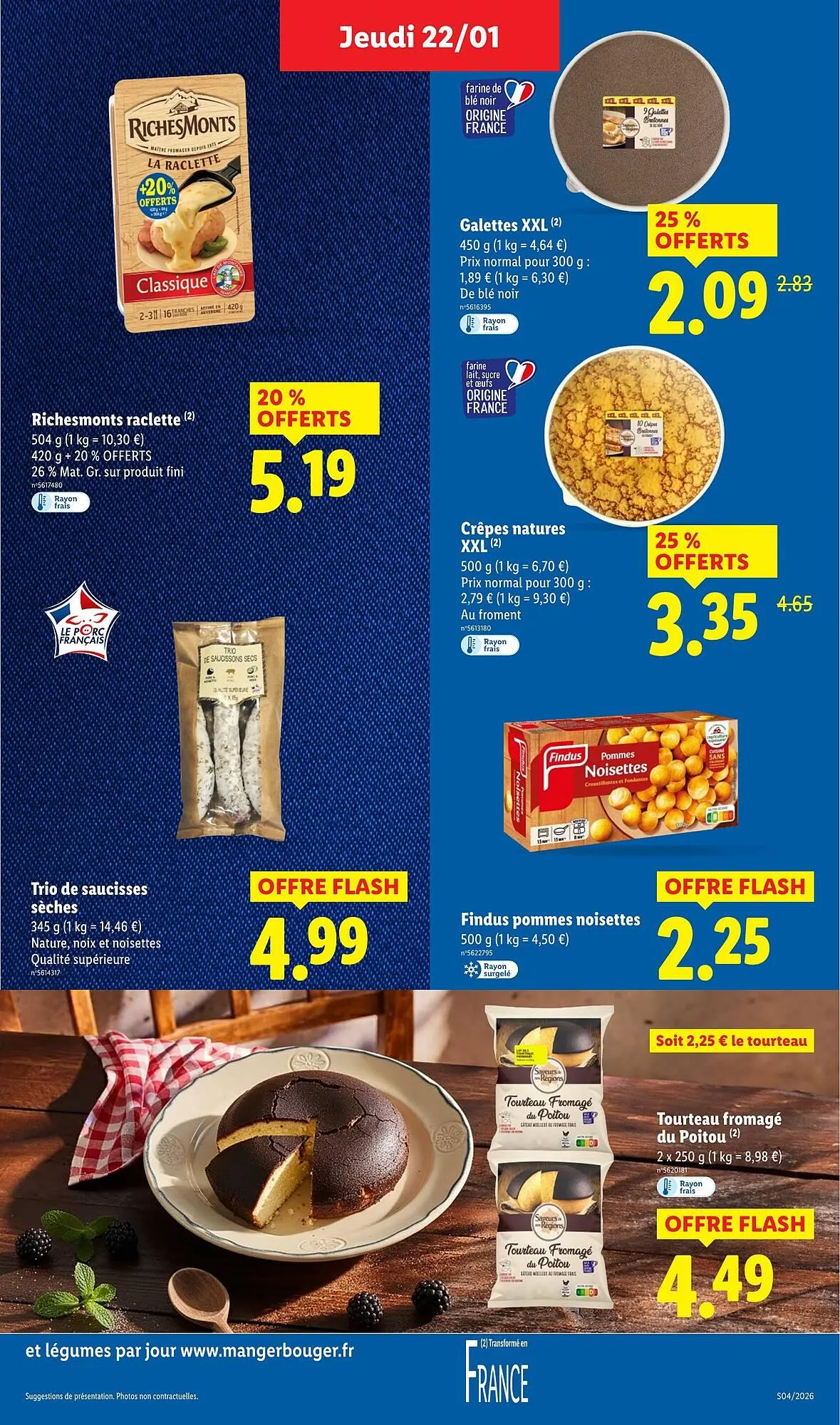 Catalogue Lidl du 22 janvier au 28 janvier 2026 - Catalogue page 25