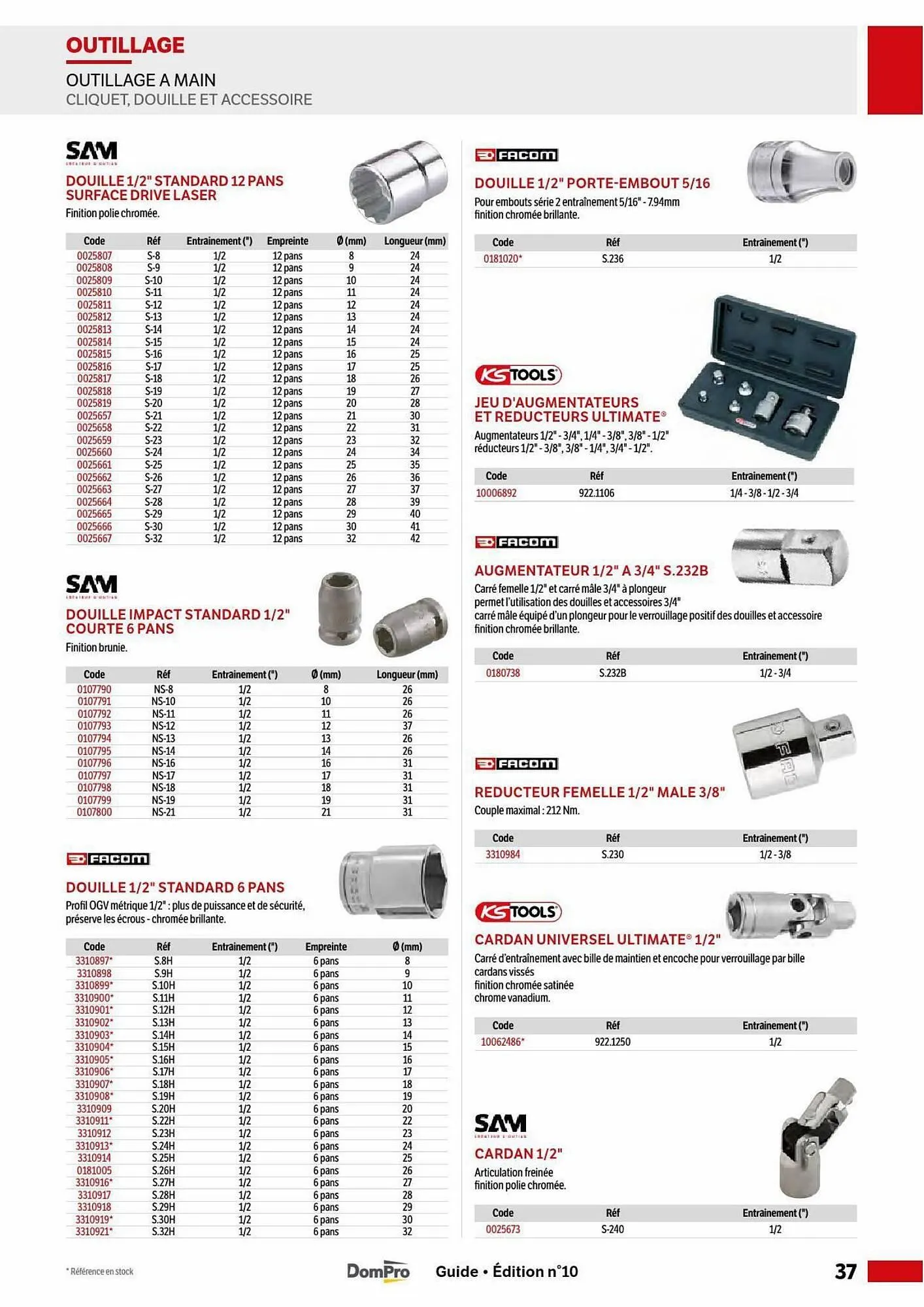 Catalogue DomPro du 5 mai au 30 août 2025 - Catalogue page 37