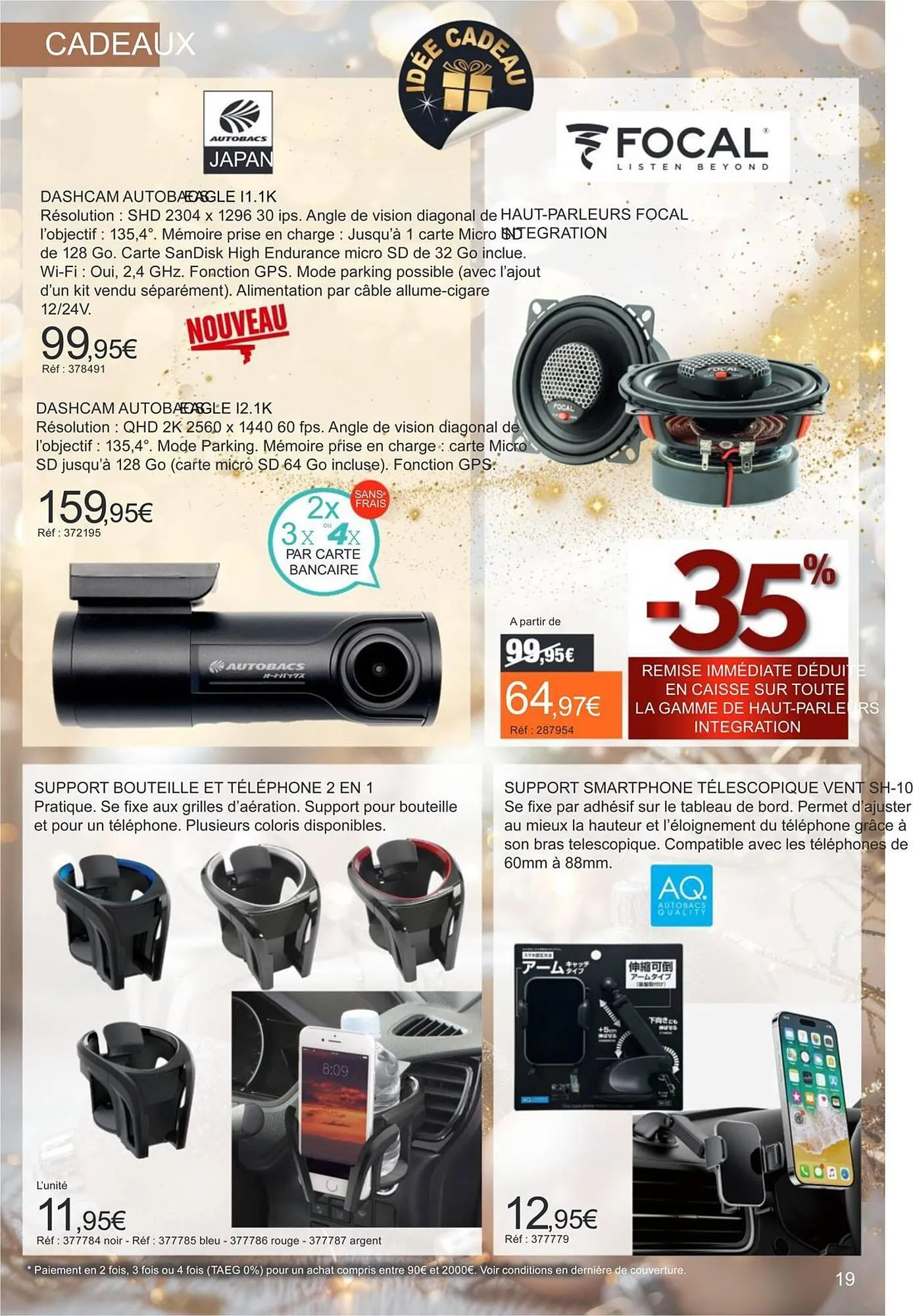Catalogue Autobacs du 20 novembre au 7 janvier 2026 - Catalogue page 21