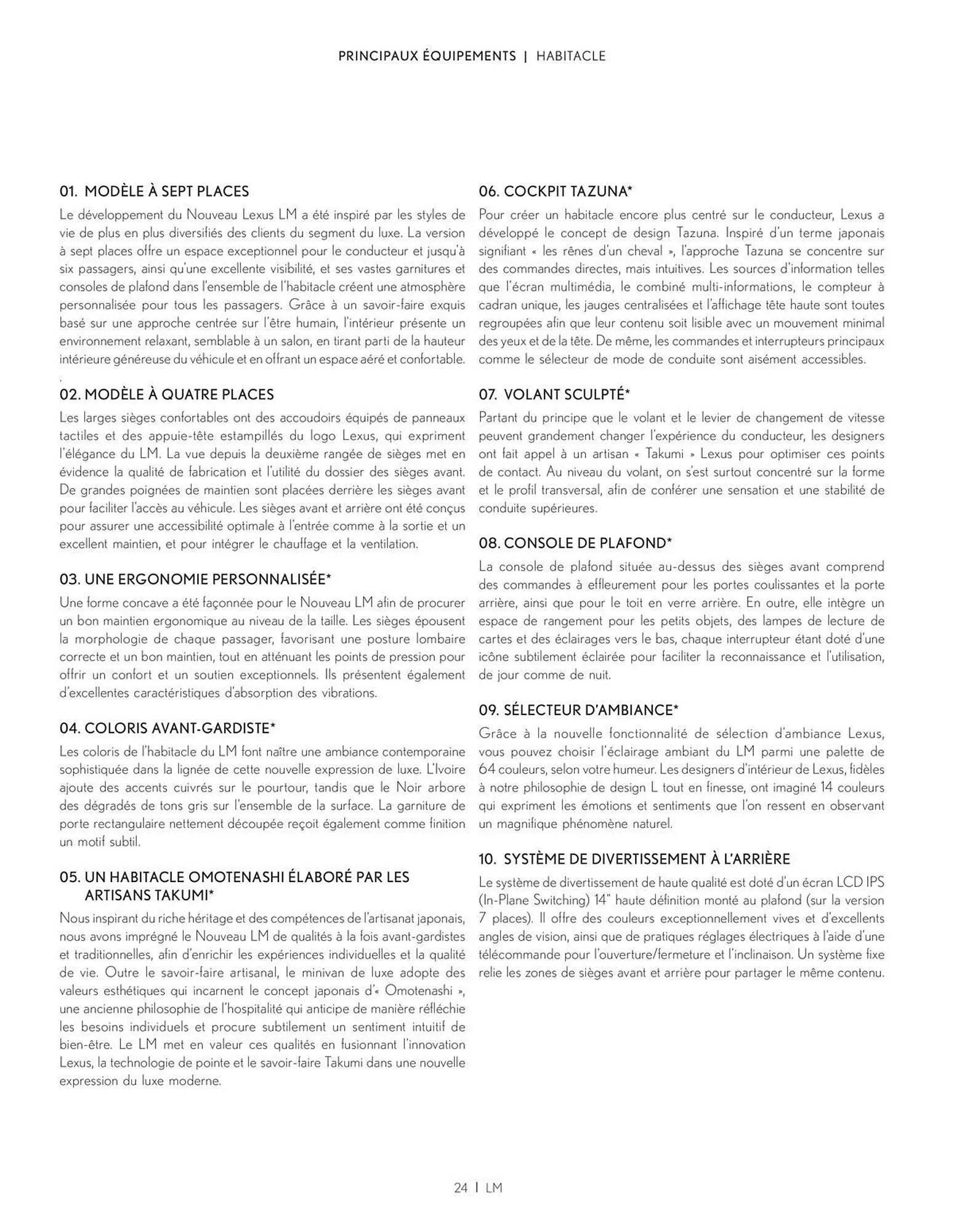 Catalogue Lexus du 27 mars au 27 mars 2026 - Catalogue page 24