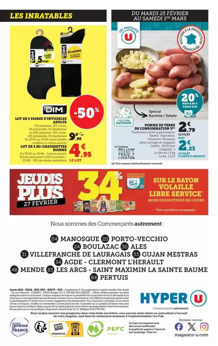 Spécial Hiver du 25 février au 9 mars 2025 - Catalogue page 40