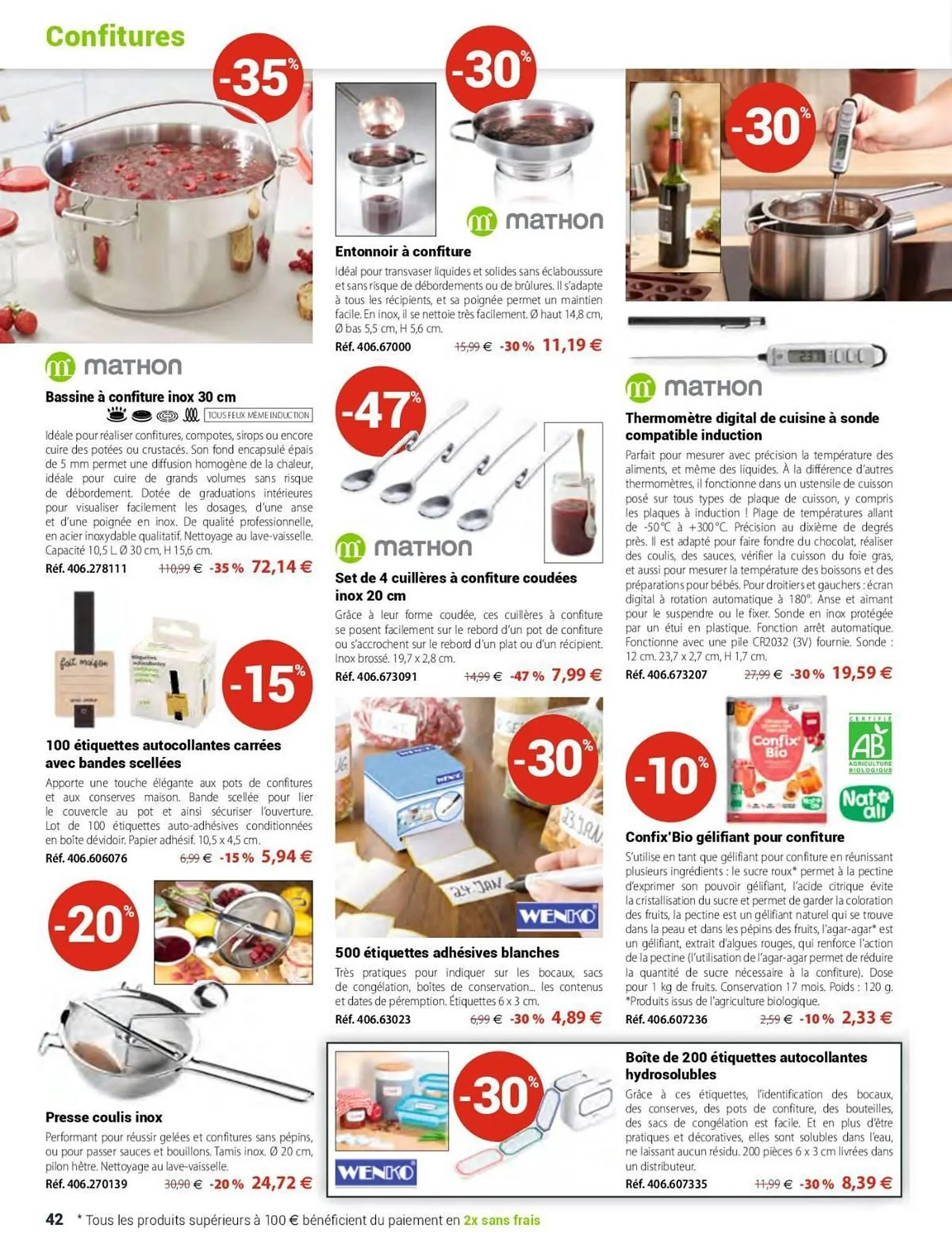 Catalogue Mathon du 5 mars au 31 mai 2026 - Catalogue page 42