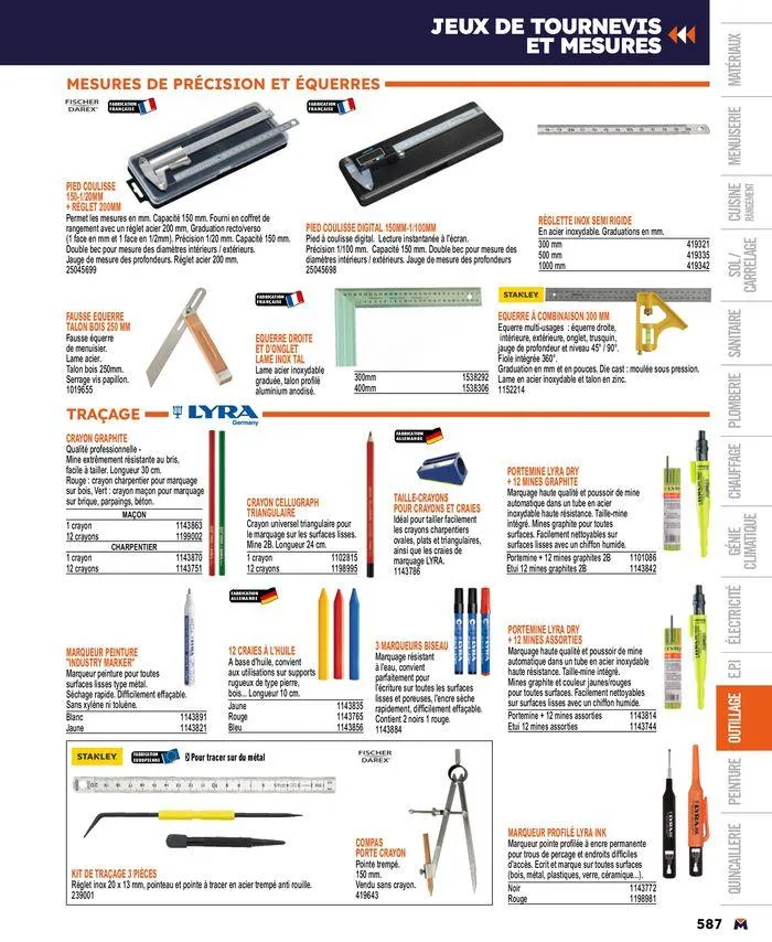 Guide produits 2024 du 15 mars au 31 décembre 2024 - Catalogue page 587