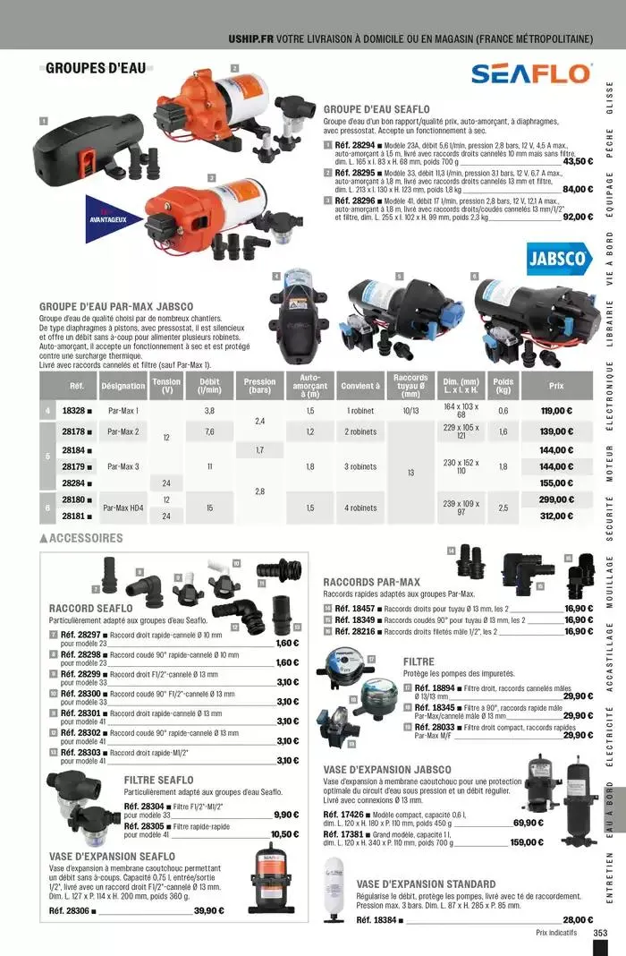 Navigue  du 24 février au 31 décembre 2025 - Catalogue page 353
