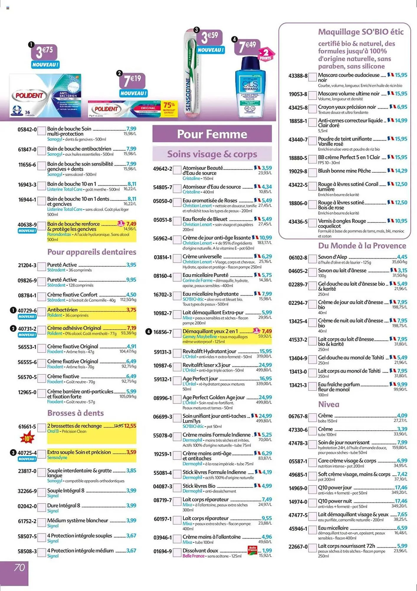 Catalogue Maximo du 7 juillet au 3 août 2025 - Catalogue page 70