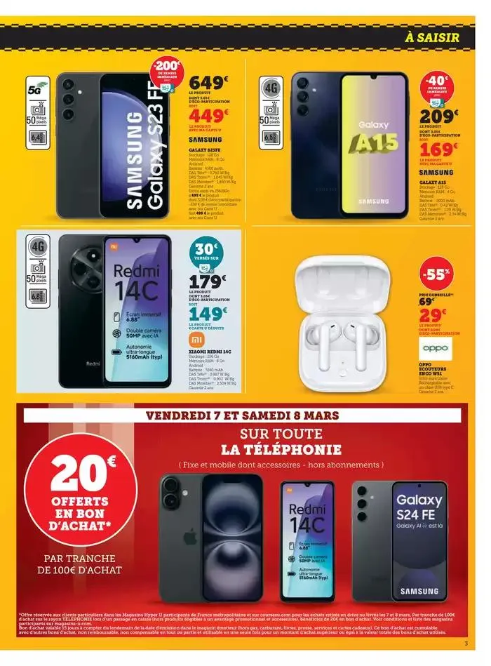 Catalogue HYPER U du 25 février au 9 mars 2025 - Catalogue page 3