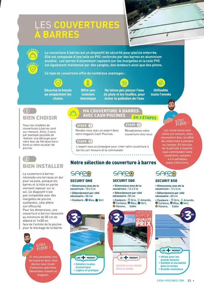 LE GUIDE ÉQUIPER SA PISCINE du 22 avril au 31 août 2025 - Catalogue page 25