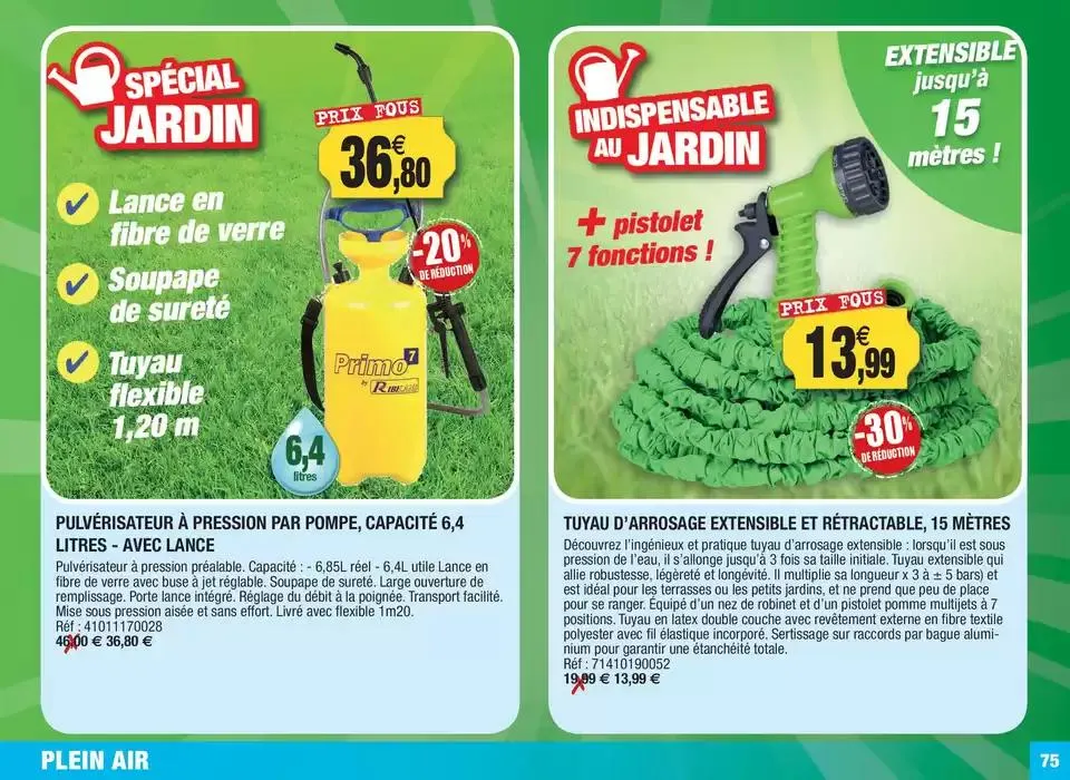 Arrivages de printemps du 6 février au 31 mai 2025 - Catalogue page 75