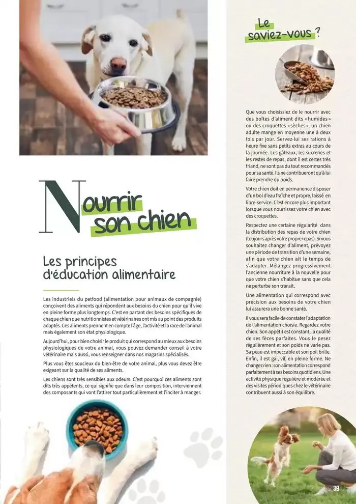Le guide CHIENS & CHATS du 30 avril au 31 décembre 2025 - Catalogue page 39