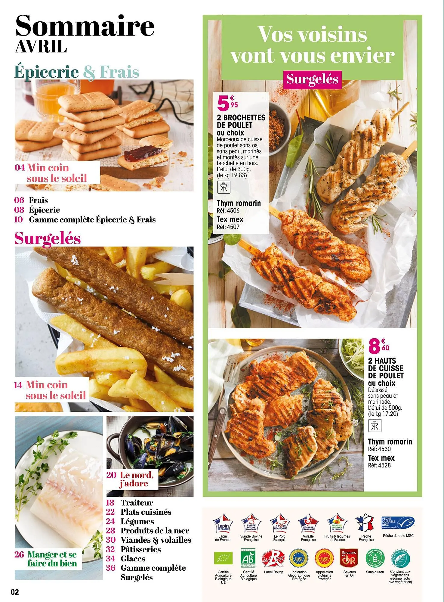 Catalogue Croque Gel du 29 mars au 5 mai 2024 - Catalogue page 2